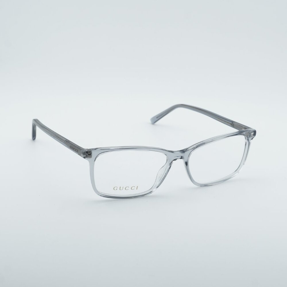 Gucci GG1997O 008 Square Eyeglasses - Light Blue 57mm - Picture 3 of 9